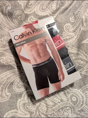 Calvin Klein Microfiber Boxer Brief 3-Pack